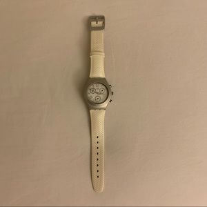 SWATCH white irony watch